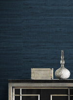 LN20202 Luxe weave grasscloth peel and stick wallpaper detail from the Luxe Haven collection by Lillian August