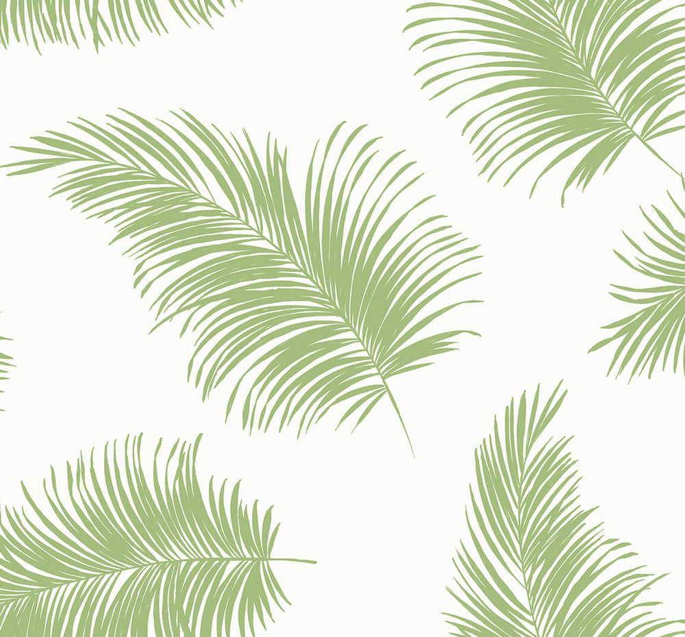 Luxe Haven Tossed Palm Peel and Stick Removable Wallpaper