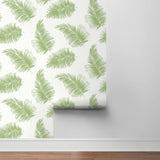 LN20304 tossed palm peel and stick removable wallpaper roll from the Luxe Haven collection by Lillian August