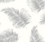 LN20305 tossed palm peel and stick removable wallpaper from the Luxe Haven collection by Lillian August