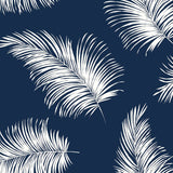 LN20322 tossed palm peel and stick removable wallpaper from the Luxe Haven collection by Lillian August