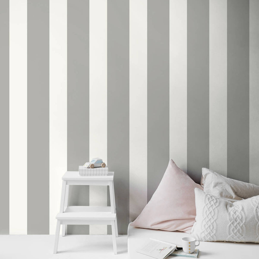
                  
                    LN20405 designer stripe peel and stick removable wallpaper bedroom from the Luxe Haven collection by Lillian August
                  
                