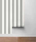 LN20405 designer stripe peel and stick removable wallpaper roll from the Luxe Haven collection by Lillian August