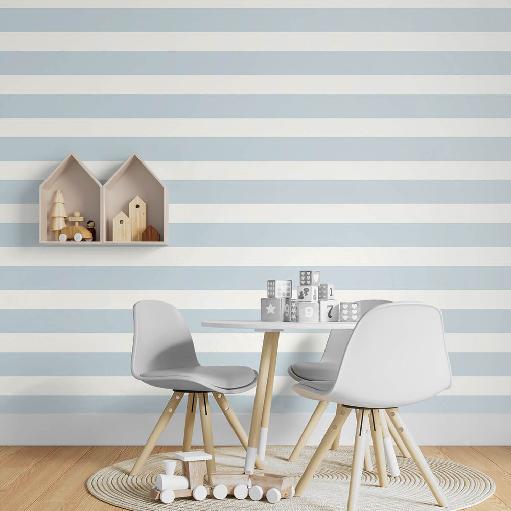 
                  
                    LN20412 designer stripe peel and stick removable wallpaper nursery from the Luxe Haven collection by Lillian August
                  
                