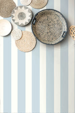 LN20412 designer stripe peel and stick removable wallpaper decor from the Luxe Haven collection by Lillian August