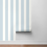 Luxe Haven Designer Stripe Peel and Stick Removable Wallpaper