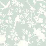 LN20504 mono toile chinoiserie peel and stick removable wallpaper from the Luxe Haven collection by Lillian August