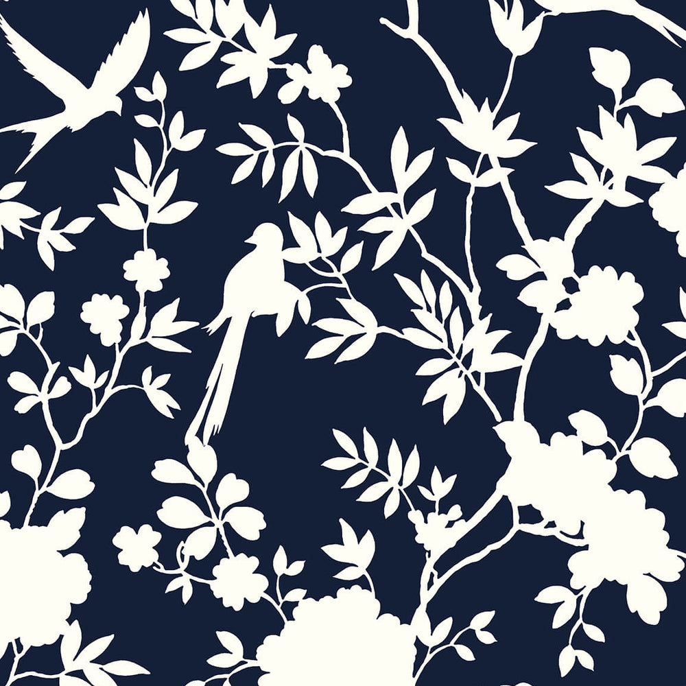 
                  
                    LN20522 mono toile chinoiserie peel and stick removable wallpaper from the Luxe Haven collection by Lillian August
                  
                
