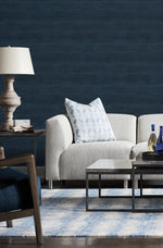 LN20702 rustic shiplap peel and stick removable wallpaper living room from the Luxe Haven collection by Lillian August
