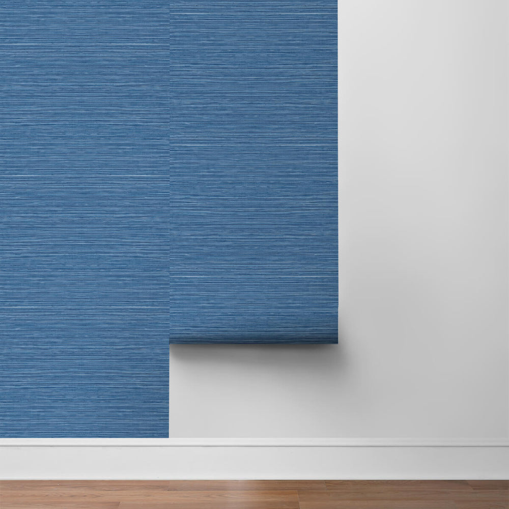 
                  
                    LN20802 Luxe sisal faux grasscloth peel and stick wallpaper roll from the Luxe Haven collection by Lillian August
                  
                