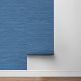 LN20802 Luxe sisal faux grasscloth peel and stick wallpaper roll from the Luxe Haven collection by Lillian August