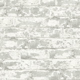 LN20900 Soho faux brick peel and stick removable wallpaper from the Luxe Haven collection by Lillian August