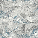 LN21002 faux marble peel and stick removable wallpaper from the Luxe Haven collection by Lillian August