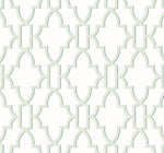 LN21104 coastal lattice peel and stick wallpaper from the Luxe Haven collection by Lillian August