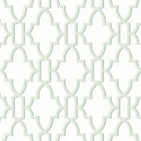 LN21104 coastal lattice peel and stick wallpaper from the Luxe Haven collection by Lillian August