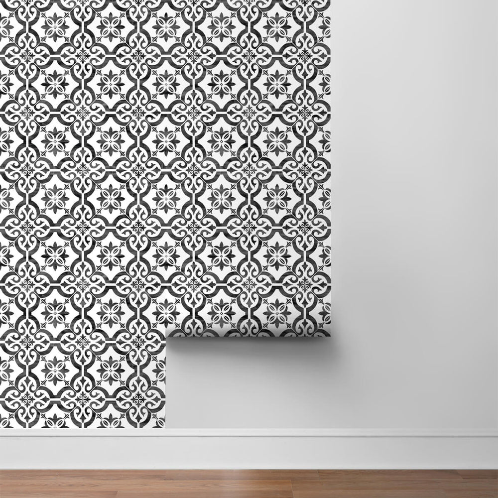 
                  
                    LN21200 Porto tile peel and stick wallpaper roll from the Luxe Haven collection by Lillian August
                  
                