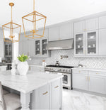 LN21205 Porto tile peel and stick wallpaper kitchen from the Luxe Haven collection by Lillian August