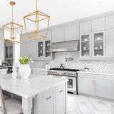 LN21205 Porto tile peel and stick wallpaper kitchen from the Luxe Haven collection by Lillian August
