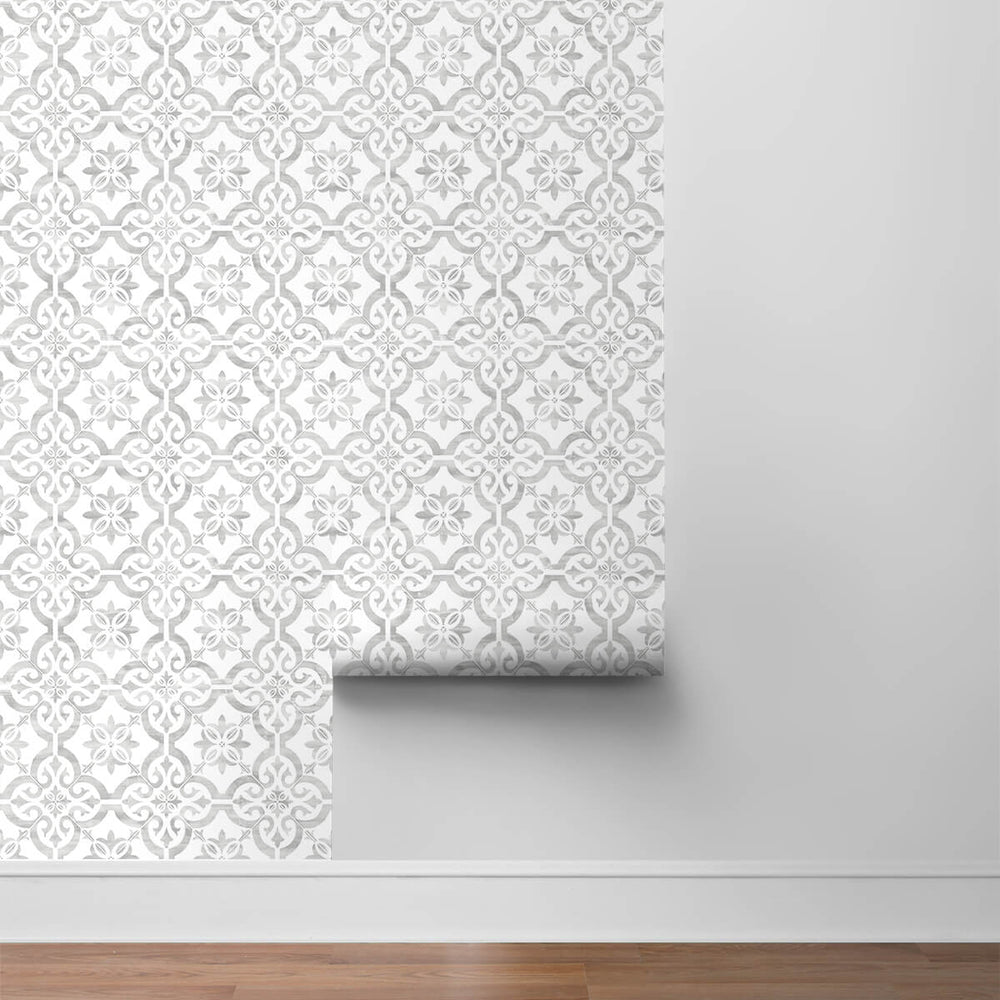 
                  
                    LN21205 Porto tile peel and stick wallpaper roll from the Luxe Haven collection by Lillian August
                  
                