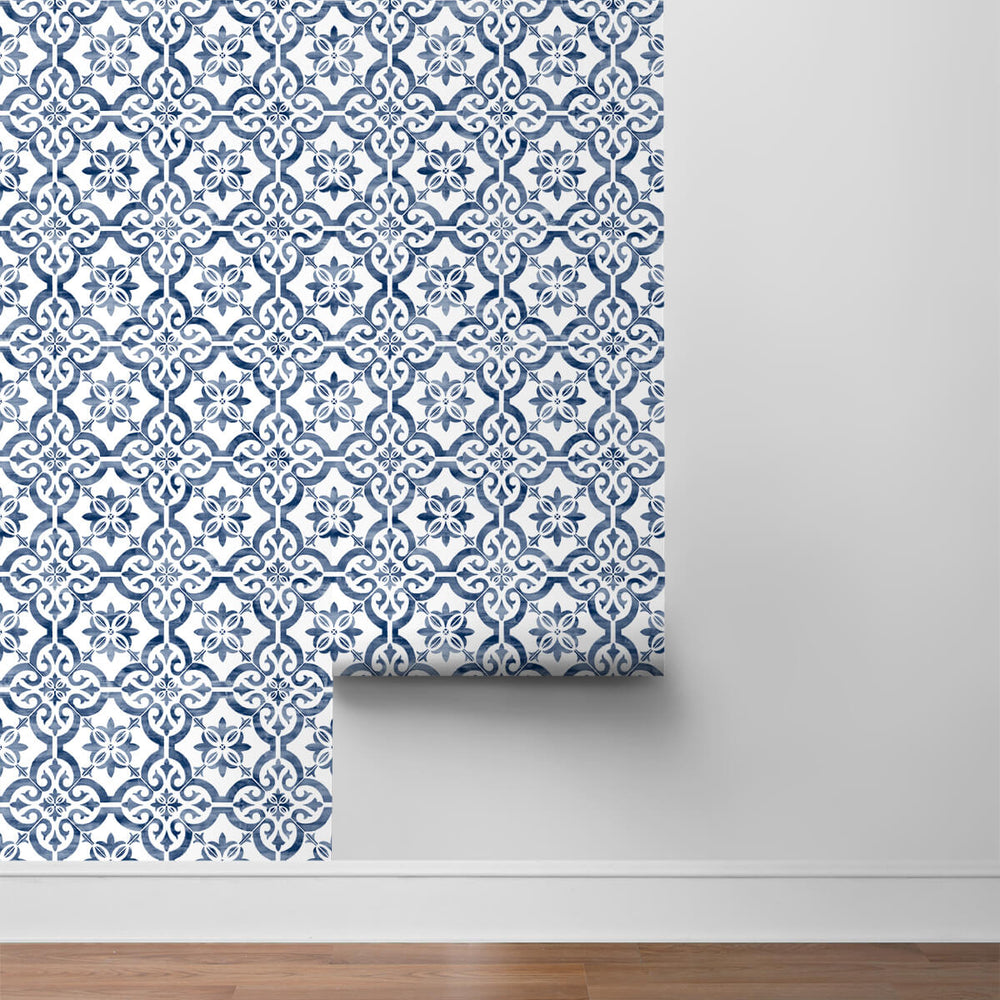 
                  
                    LN21212 Porto tile peel and stick wallpaper roll from the Luxe Haven collection by Lillian August
                  
                