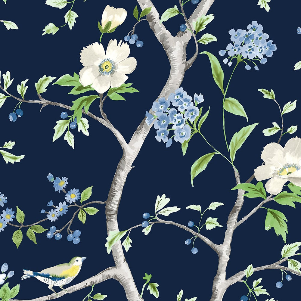 
                  
                    LN21312 floral trail chinoiserie peel and stick wallpaper from the Luxe Haven collection by Lillian August
                  
                