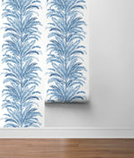 LN30102 Keana Palm peel and stick wallpaper roll from the Luxe Haven collection by Lillian August