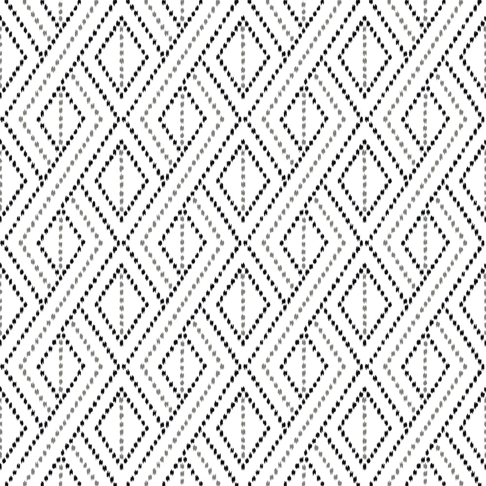 LN30200 boho grid geometric peel and stick removable wallpaper from the Luxe Haven collection by Lillian August