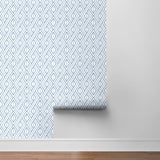 LN30202 boho grid geometric peel and stick removable wallpaper roll from the Luxe Haven collection by Lillian August