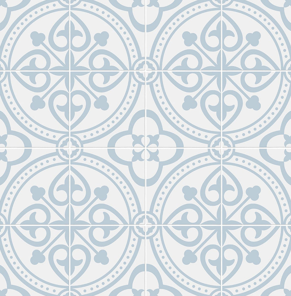 Villa Mar Faux Tile Peel and Stick Removable Wallpaper
