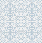 LN30302 villa mar faux tile peel and stick wallpaper from the Luxe Haven collection by Lillian August