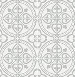 LN30308 villa mar faux tile peel and stick wallpaper from the Luxe Haven collection by Lillian August