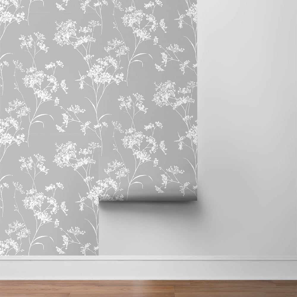 
                  
                    LN30508 floral mist peel and stick removable wallpaper roll from the Luxe Haven collection by Lillian August
                  
                