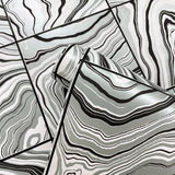 Marble tile peel and stick wallpaper roll LN30600 from Lillian August