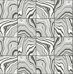 Marble tile peel and stick wallpaper LN30600 from Lillian August