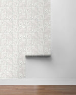 Marble tile peel and stick wallpaper roll LN30608 from Lillian August