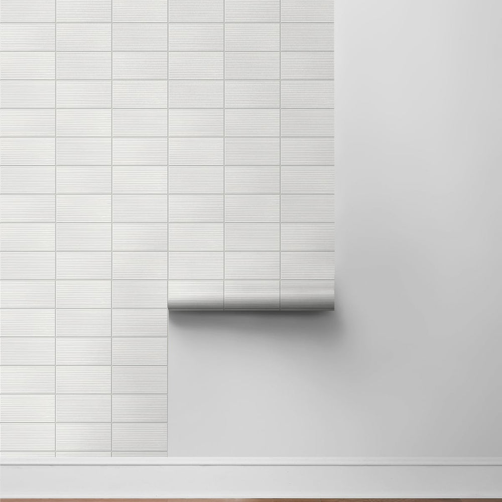 
                  
                    Faux tile peel and stick wallpaper roll LN30800 from the Luxe Haven collection by Lillian August
                  
                