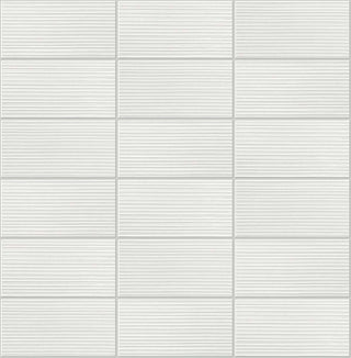 Faux tile peel and stick wallpaper LN30800 from the Luxe Haven collection by Lillian August