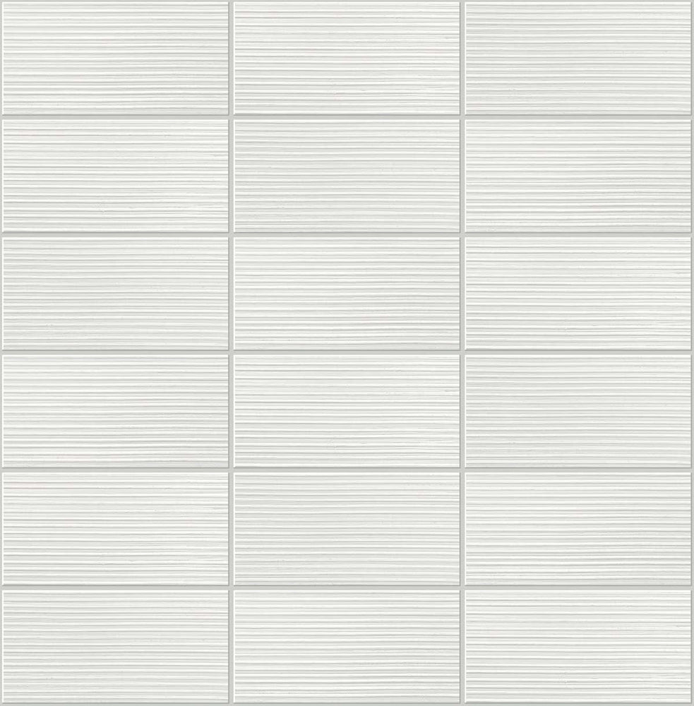 Faux tile peel and stick wallpaper LN30800 from the Luxe Haven collection by Lillian August