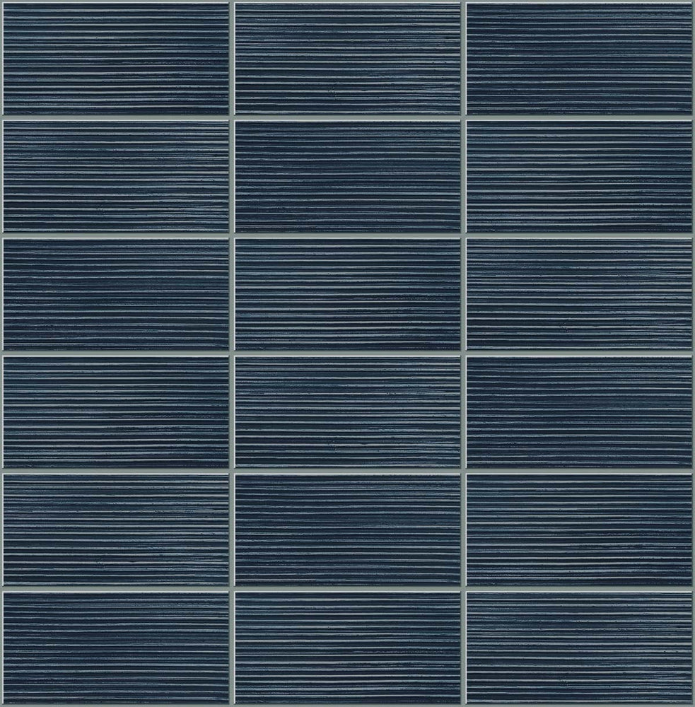 Faux tile peel and stick wallpaper LN30812 from the Luxe Haven collection by Lillian August