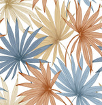 LN31001 palm leaf peel and stick wallpaper from Lillian August
