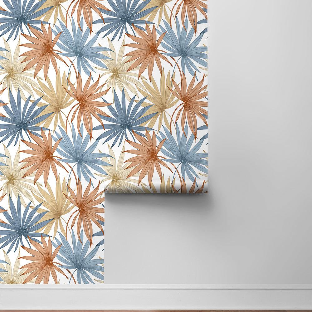
                  
                    LN31001 palm leaf peel and stick wallpaper roll from Lillian August
                  
                