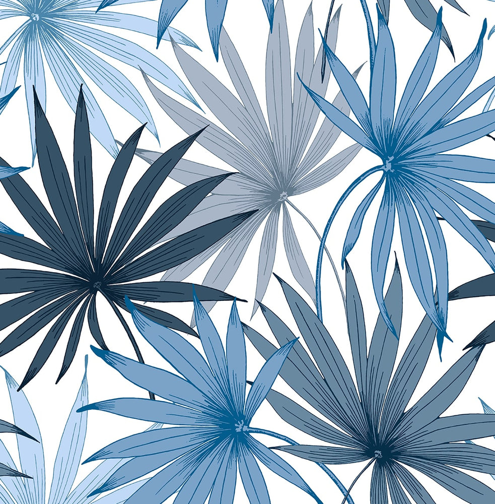 LN31002 palm leaf peel and stick wallpaper from Lillian August