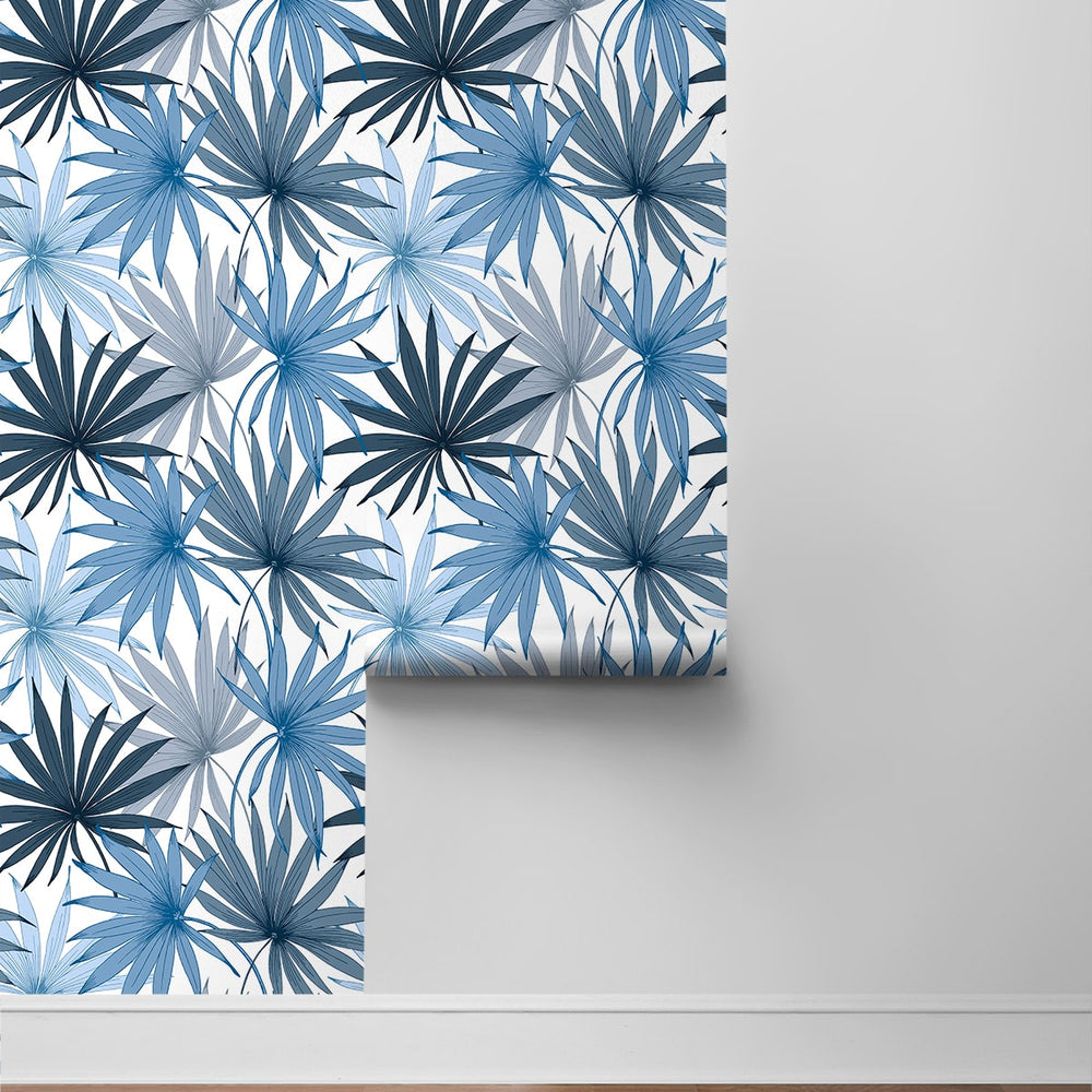 
                  
                    LN31002 palm leaf peel and stick wallpaper roll from Lillian August
                  
                