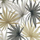 LN31006 palm leaf peel and stick wallpaper from Lillian August
