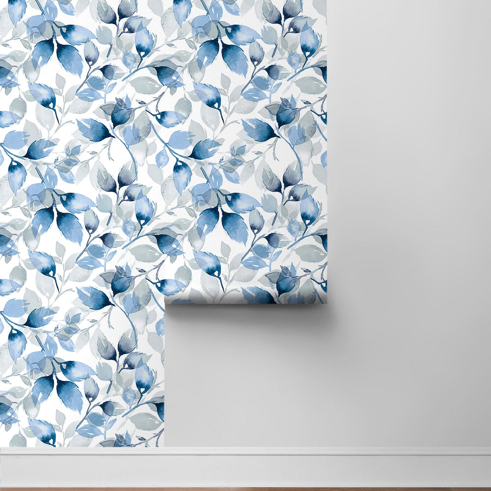 
                  
                    LN31102 watercolor leaf peel and stick wallpaper roll from Lillian August
                  
                