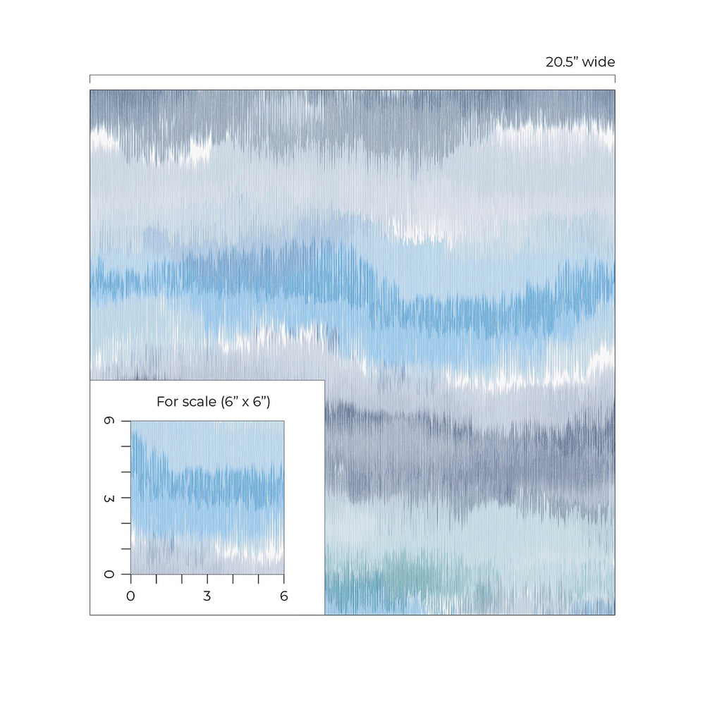 
                  
                    LN31202 Ikat abstract peel and stick wallpaper scale from Lillian August
                  
                