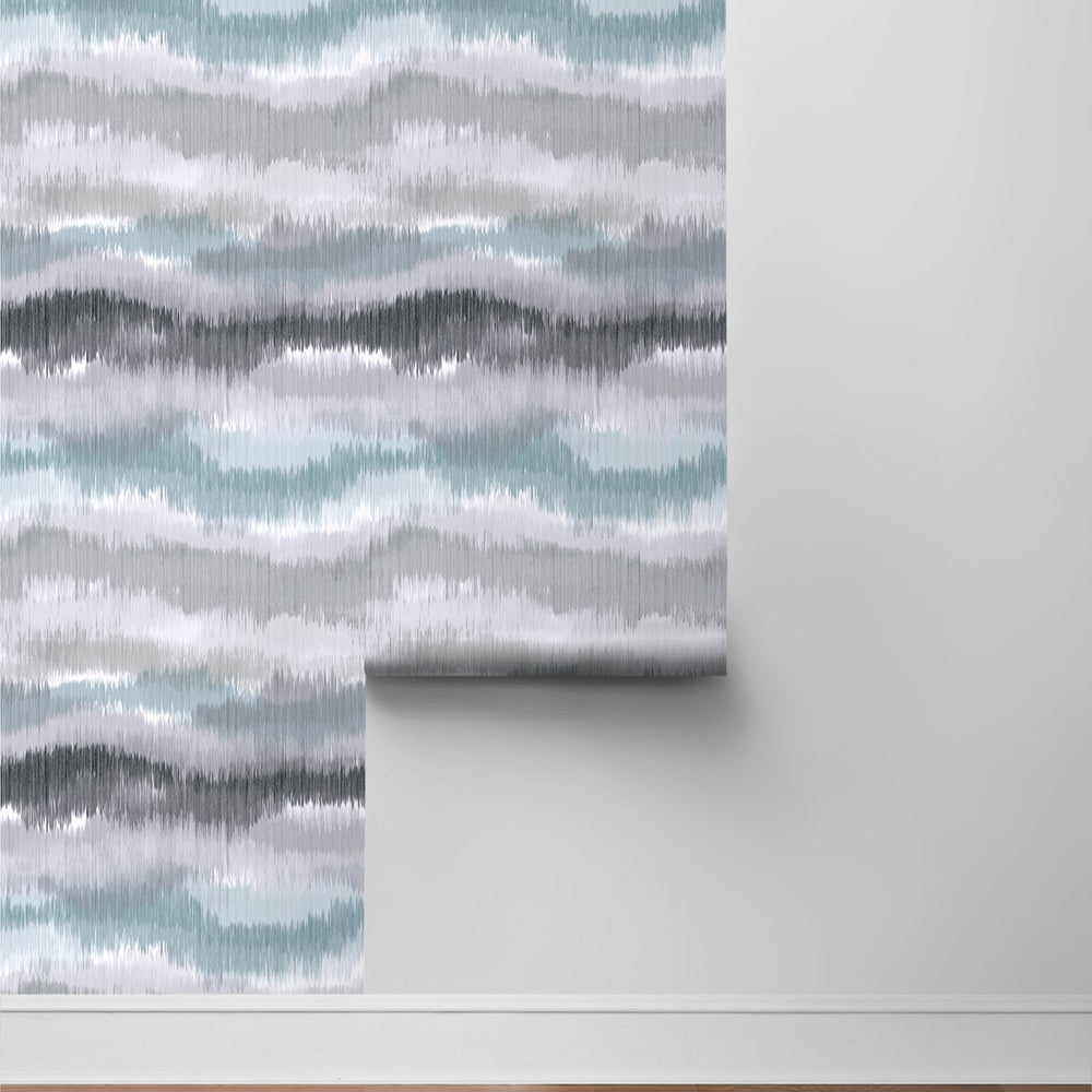 
                  
                    LN31208 Ikat abstract peel and stick wallpaper roll from Lillian August
                  
                