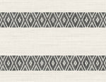 Alani Geo Stripe Embossed Vinyl Unpasted Wallpaper