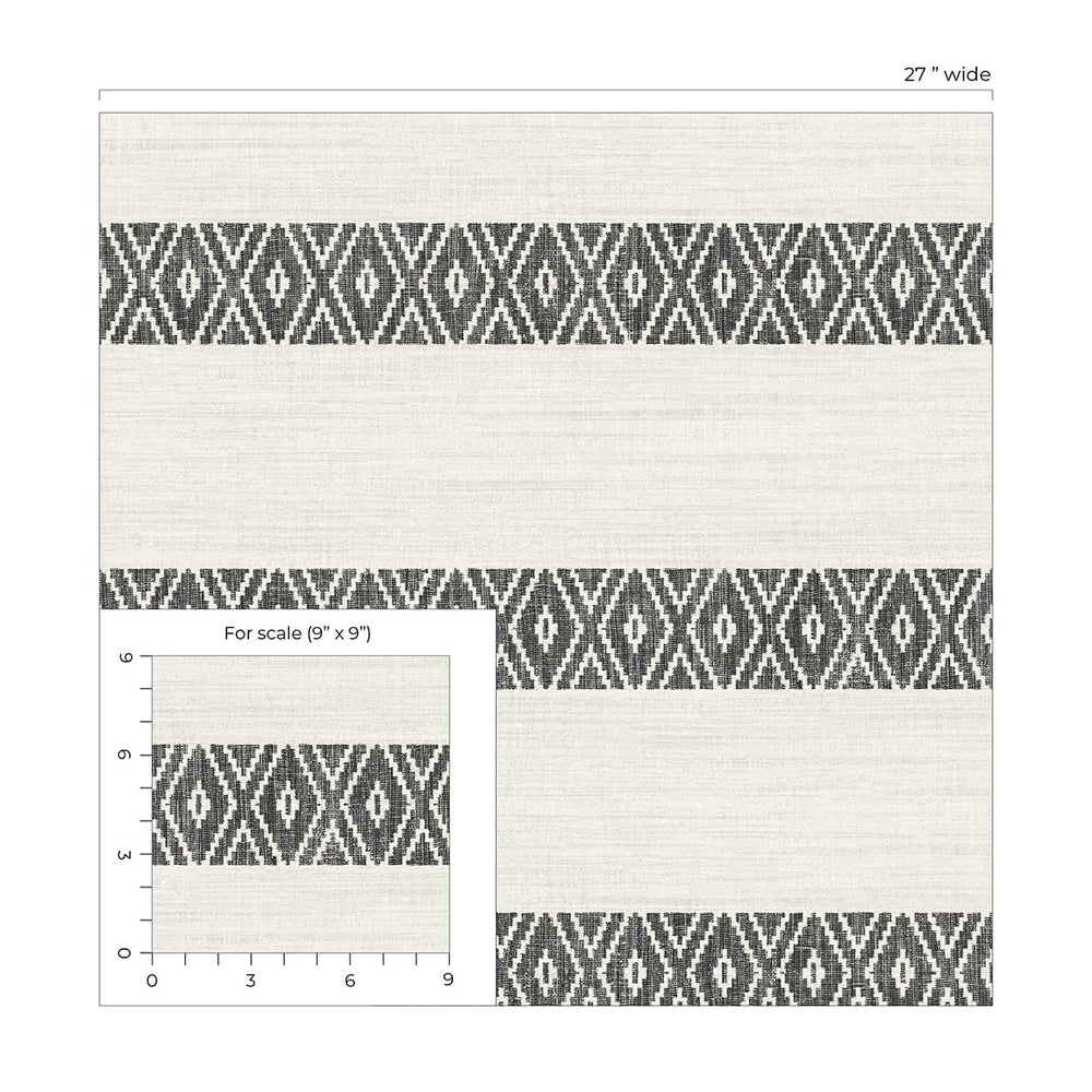 
                  
                    LN40100 striped wallpaper scale vinyl from the Coastal Haven from Lillian August
                  
                