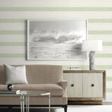 LN40104 striped wallpaper living room vinyl from the Coastal Haven from Lillian August
